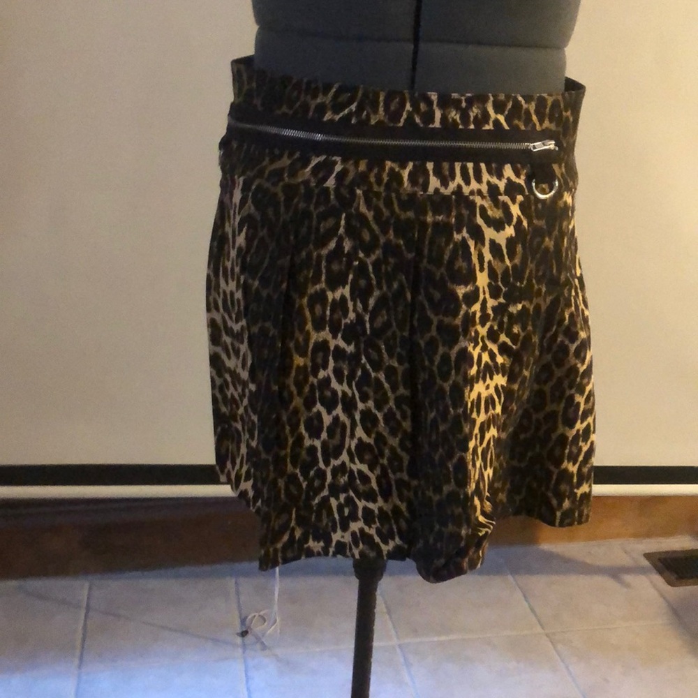Kill star skirt cheetah print